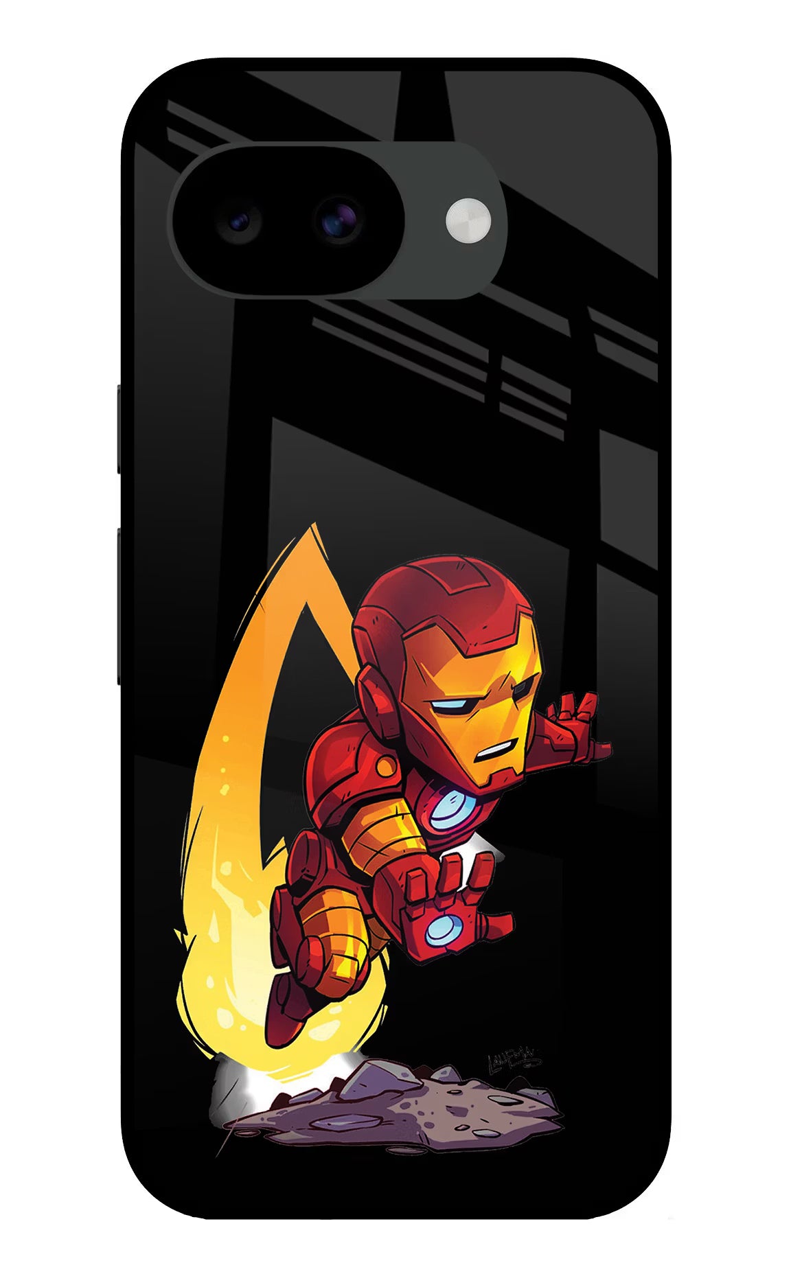 IronMan Google Pixel 10a Glass Case Back Cover by Casekaro