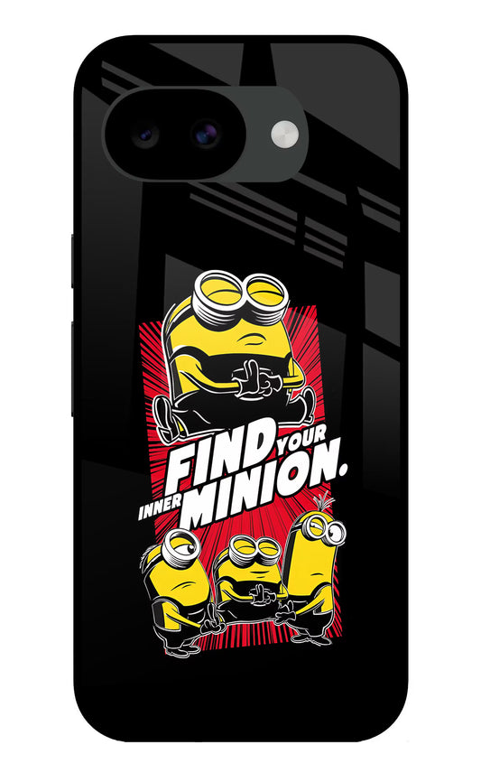 Find your inner Minion Google Pixel 10a Glass Case