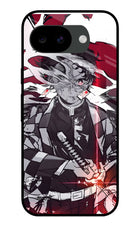 Demon Slayer Google Pixel 10a Glass Case