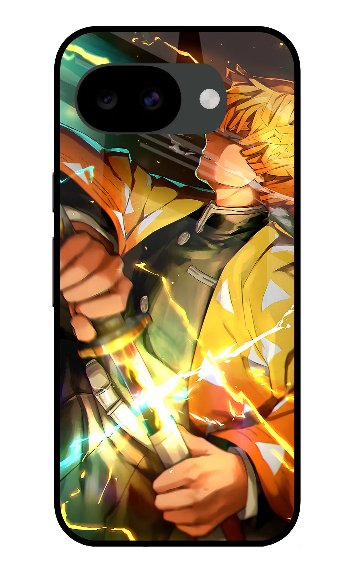 Demon Slayer Google Pixel 10a Glass Case