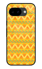 Tribal Pattern Google Pixel 10a Glass Case Back Cover by Casekaro