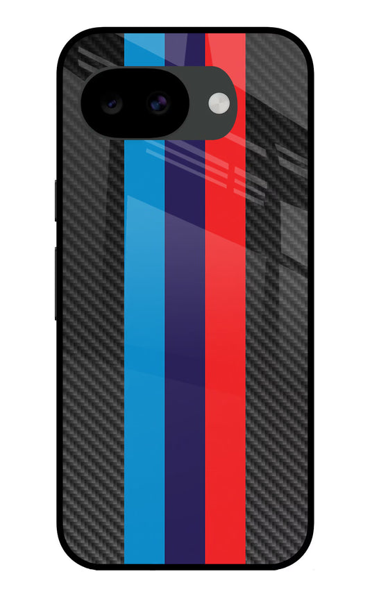 BMW Stripes Pattern Google Pixel 10a Glass Case