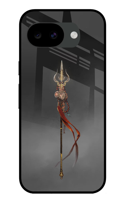 Shiv Trishul Google Pixel 10a Glass Case