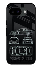 WRC'99 Google Pixel 10a Glass Case