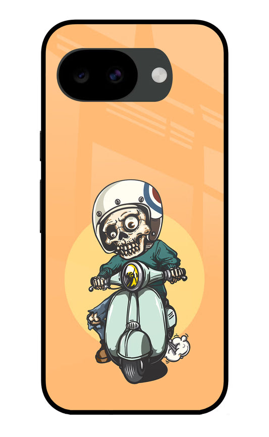 Undead Biker Google Pixel 10a Glass Case
