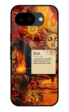 Leo Zodiac Google Pixel 10a Glass Case