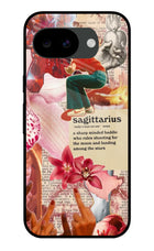 Sagittarius Zodiac Google Pixel 10a Glass Case Back Cover by Casekaro