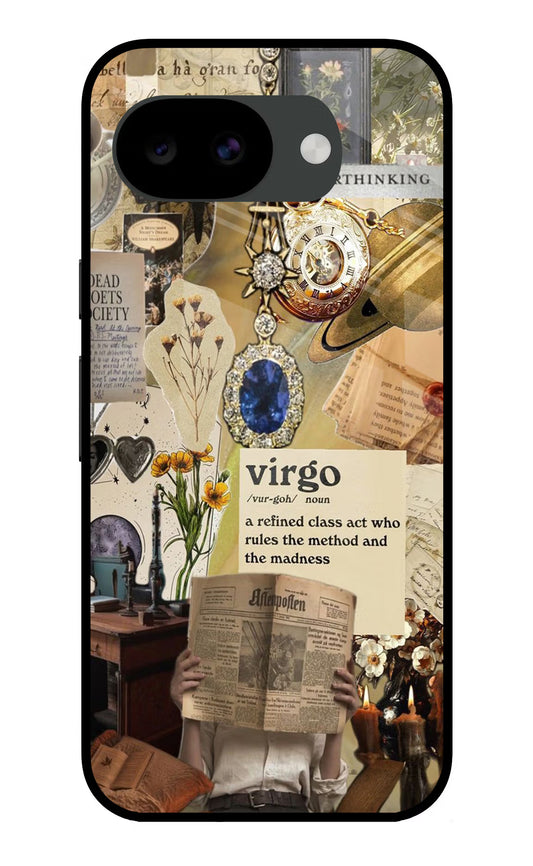 Virgo Zodiac Google Pixel 10a Glass Case