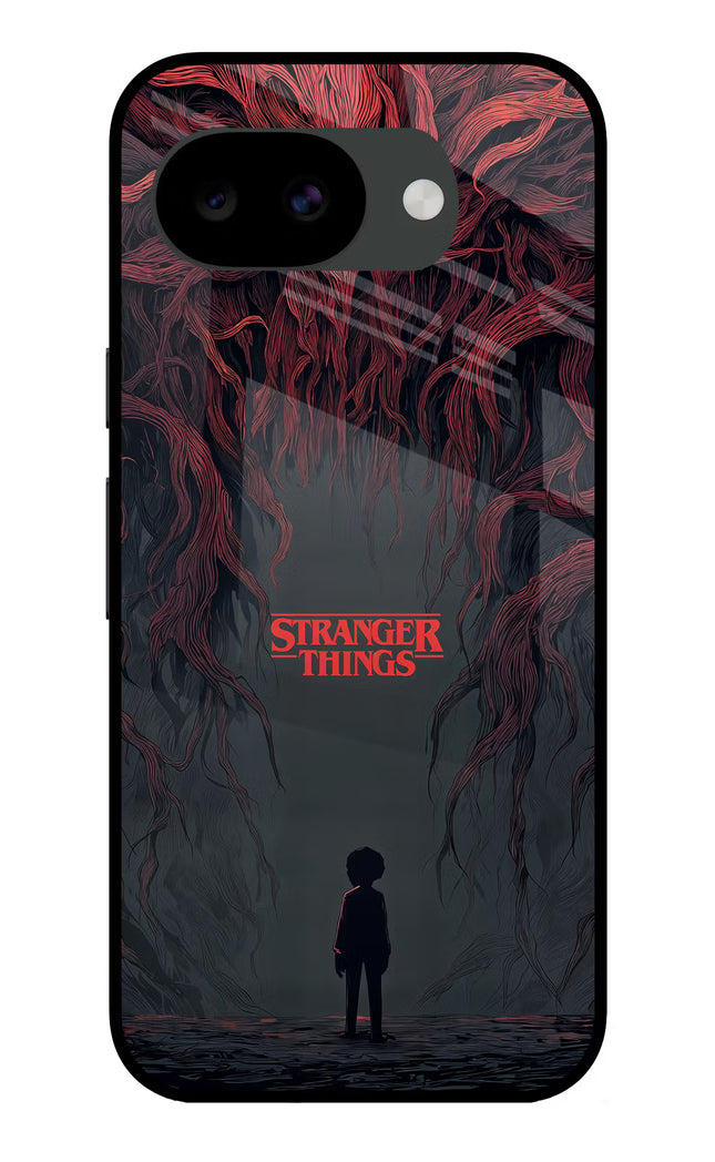 Ordinary Things Dark Side Google Pixel 10a Glass Case Back Cover by Casekaro