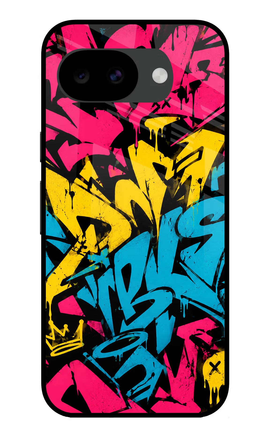 Graffiti Vibe Google Pixel 10a Glass Case