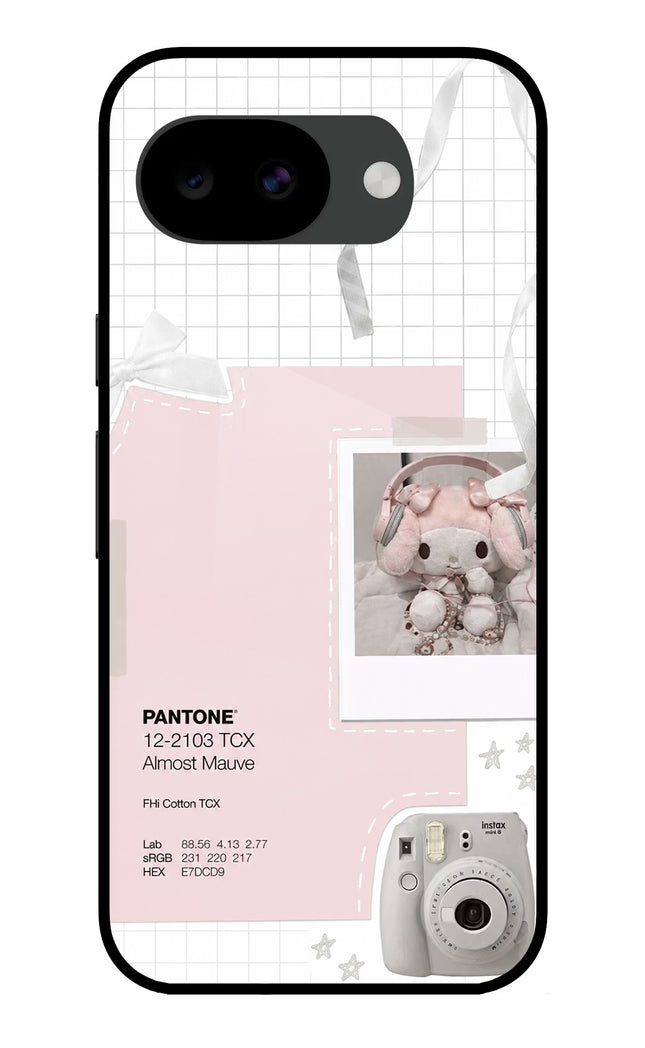 Pantone Asthetic Google Pixel 10a Glass Case Back Cover by Casekaro