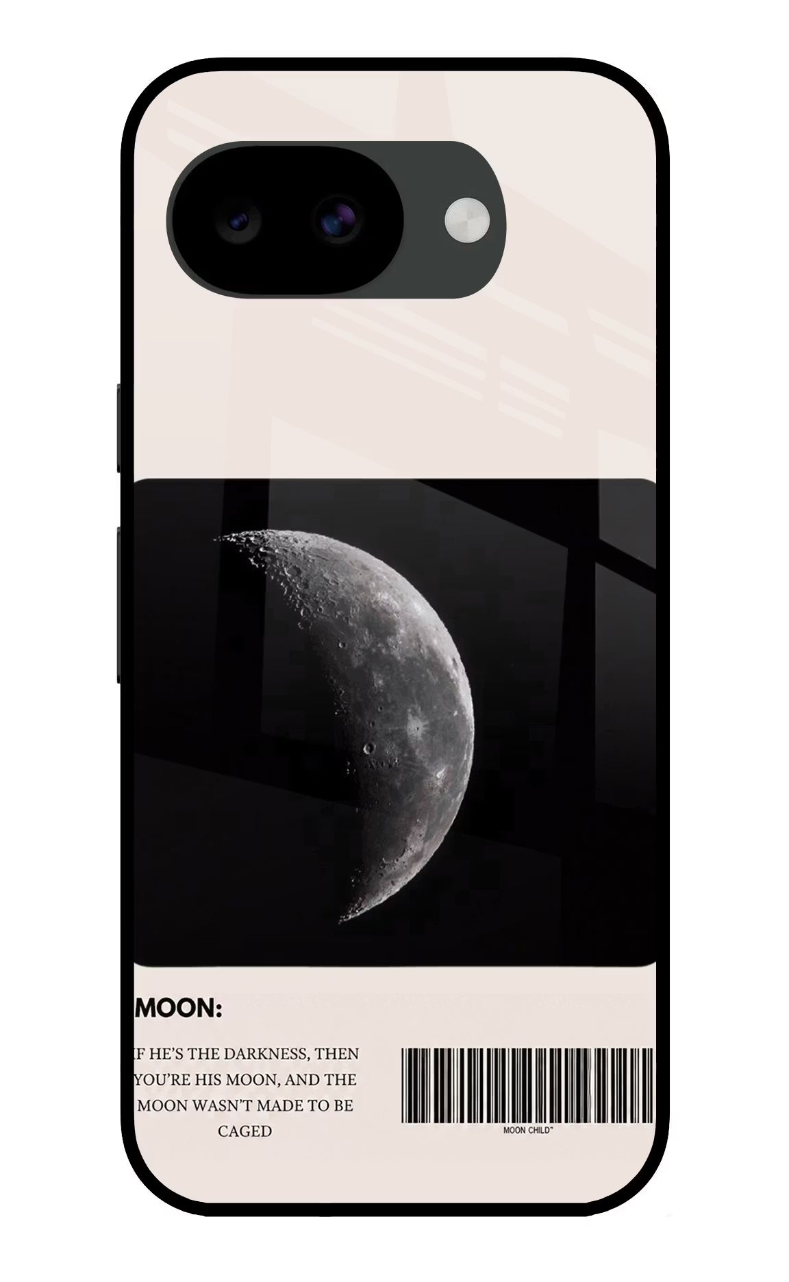 Moon Phase Google Pixel 10a Glass Case