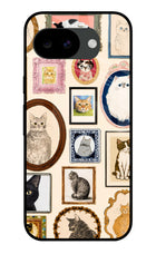 Mirror Cats Google Pixel 10a Glass Case