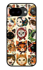 Cool Cat Google Pixel 10a Glass Case