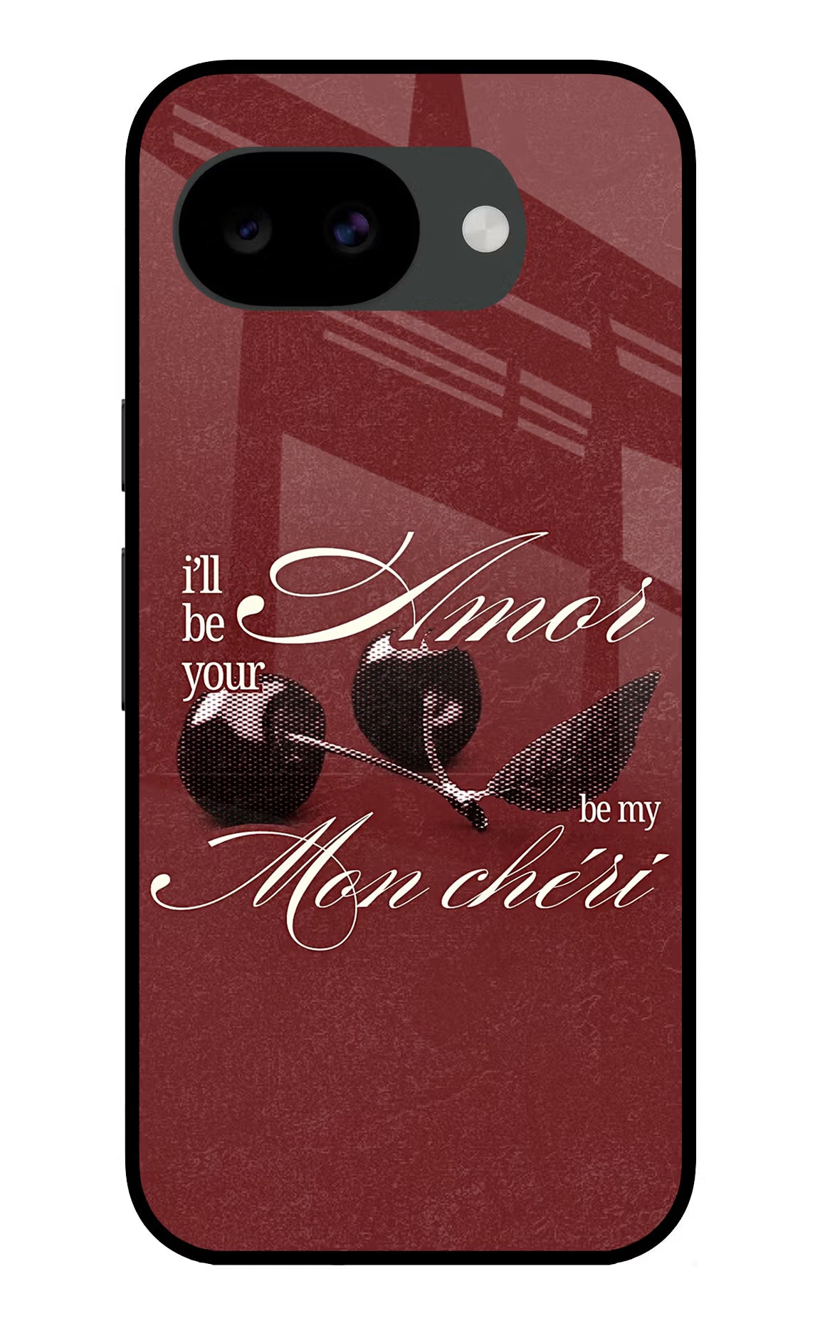 Velvet Cherry Google Pixel 10a Glass Case