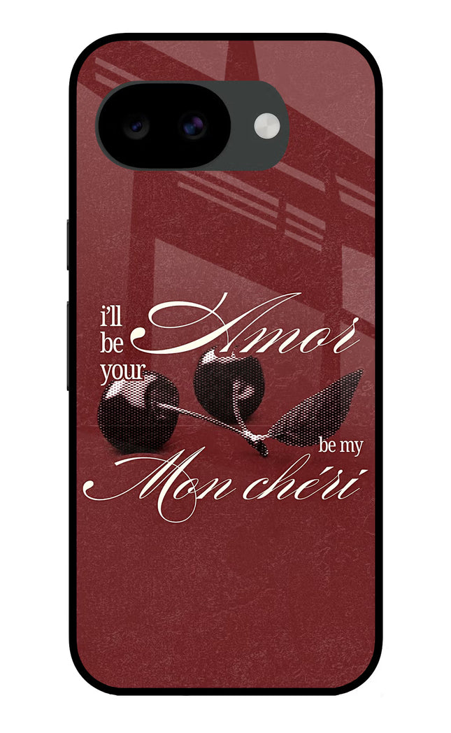 Velvet Cherry Google Pixel 10a Glass Case Back Cover by Casekaro
