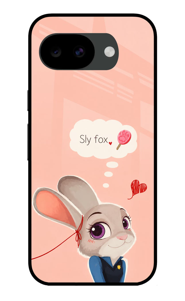 Judy Charm Google Pixel 10a Glass Case Back Cover by Casekaro