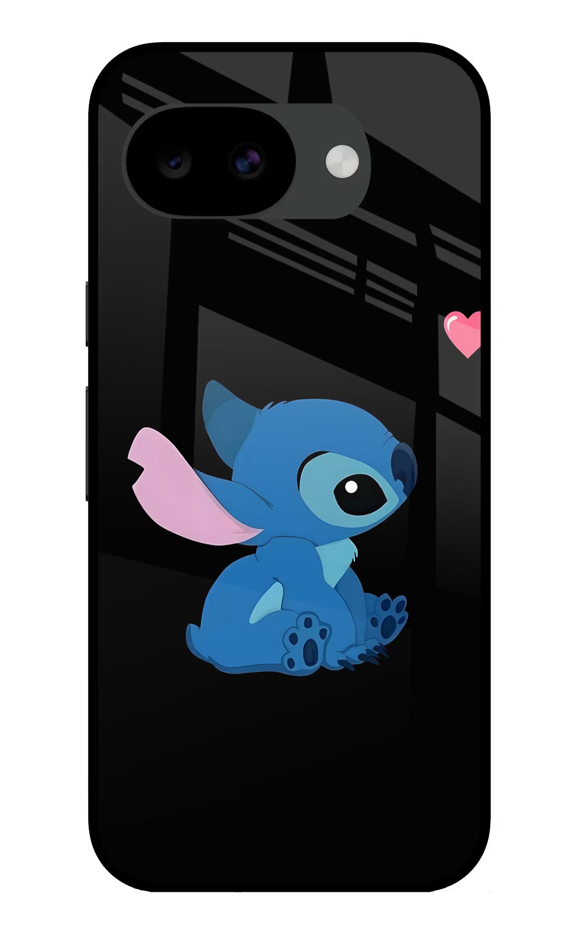 Stitch Crush Google Pixel 10a Glass Case
