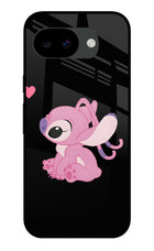 Angel Crush Google Pixel 10a Glass Case Back Cover by Casekaro