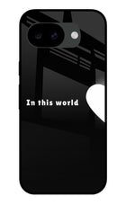 This World Google Pixel 10a Glass Case Back Cover by Casekaro