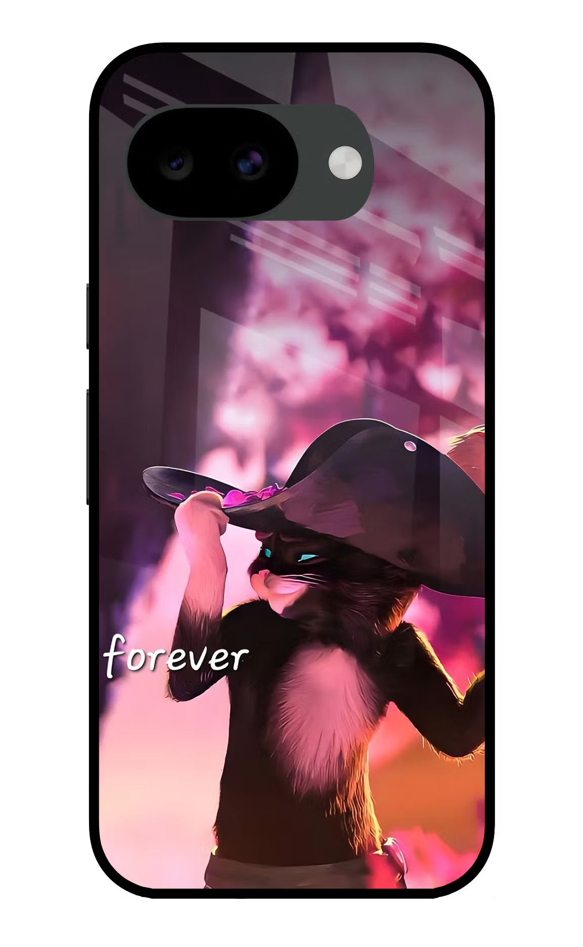 Forever Cat Google Pixel 10a Glass Case