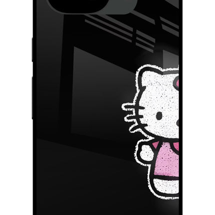 Kitty Charm Google Pixel 10a Glass Case