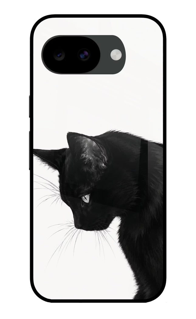 Shadow Gaze Google Pixel 10a Glass Case Back Cover by Casekaro