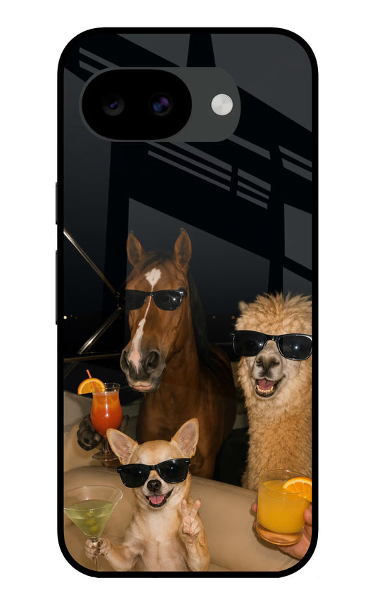 Party Squad Google Pixel 10a Glass Case