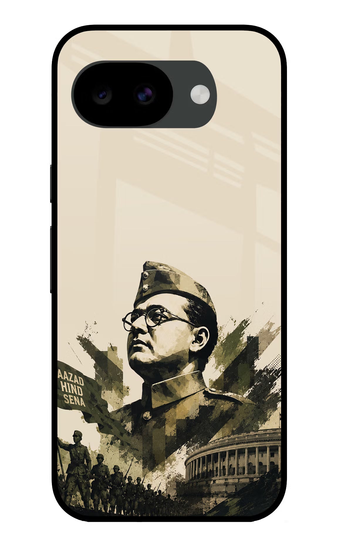 Netaji Rising Google Pixel 10a Glass Case