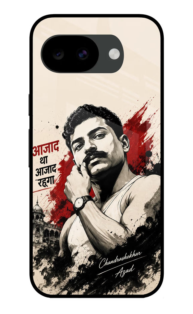 Chandrashekhar Azad Fearless Google Pixel 10a Glass Case