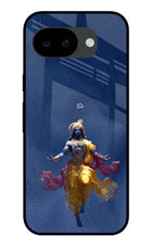 Cosmic Krishna Google Pixel 10a Glass Case