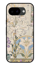 White Lily Google Pixel 10a Glass Case