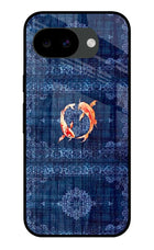Koi Blue Google Pixel 10a Glass Case