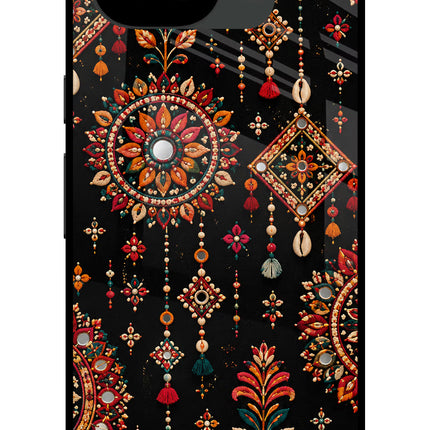 Boho Noir Google Pixel 10a Glass Case