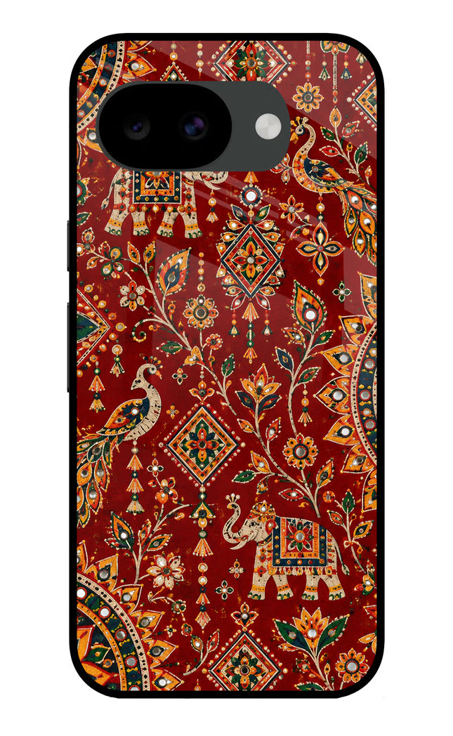 Laal Riwaaz Google Pixel 10a Glass Case Back Cover by Casekaro