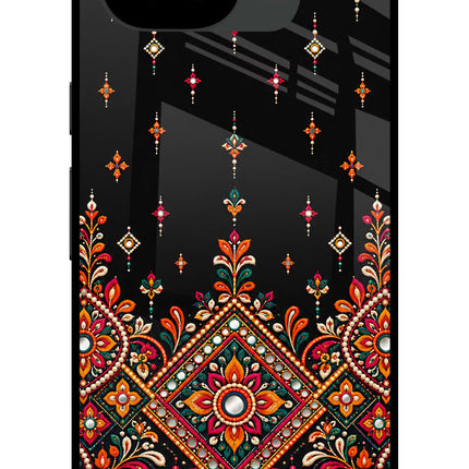 Noir Mehfil Google Pixel 10a Glass Case
