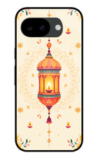 Golden Lantern Google Pixel 10a Glass Case Back Cover by Casekaro