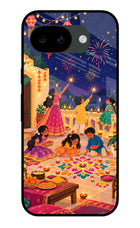 Diwali Night Google Pixel 10a Glass Case