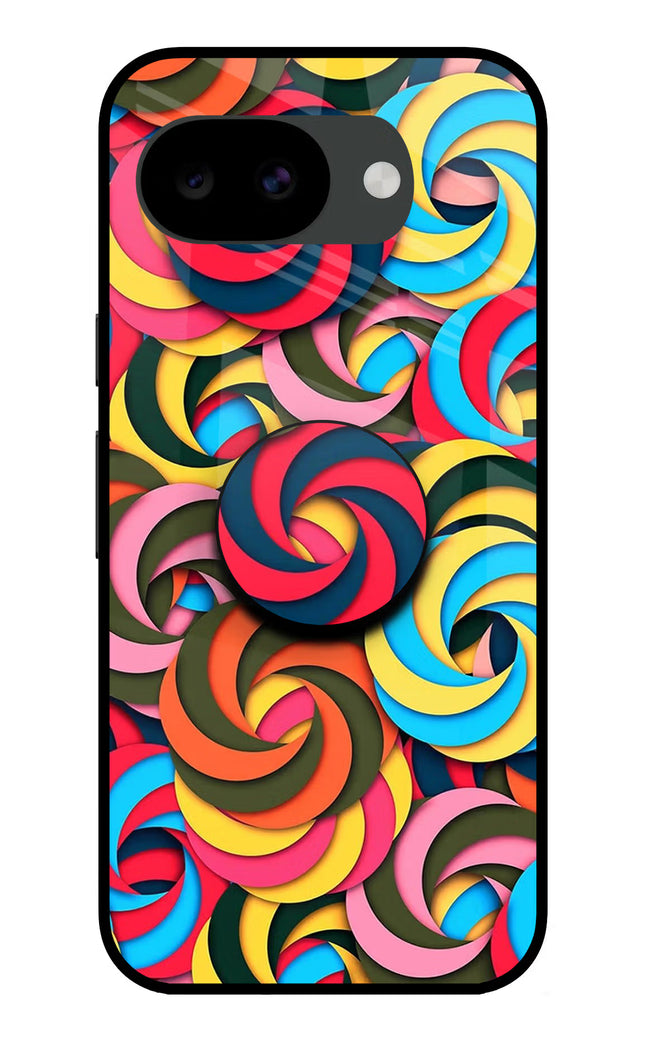 Spiral Pattern Google Pixel 10a Pop Case by Casekaro