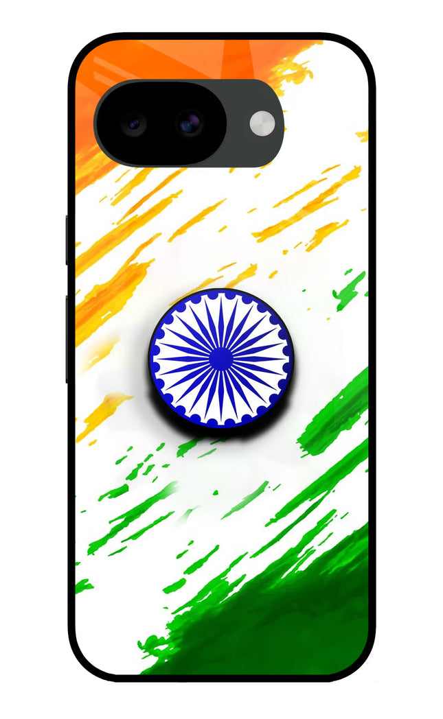 Indian Flag Ashoka Chakra Google Pixel 10a Pop Case by Casekaro