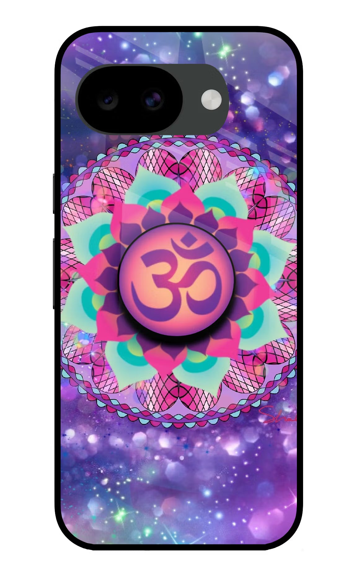 Om Purple Google Pixel 10a Pop Case by Casekaro