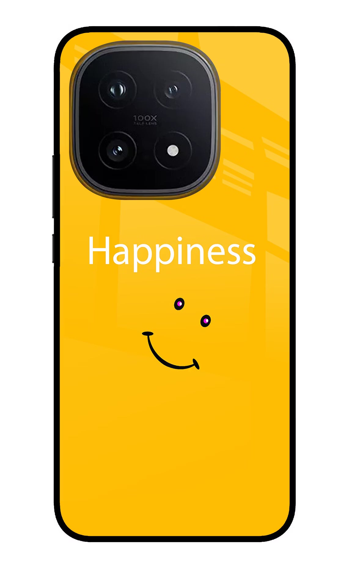 Happiness With Smiley iQOO 15 5G Glass Case
