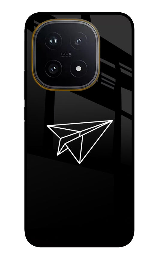 Paper Plane White iQOO 15 5G Glass Case