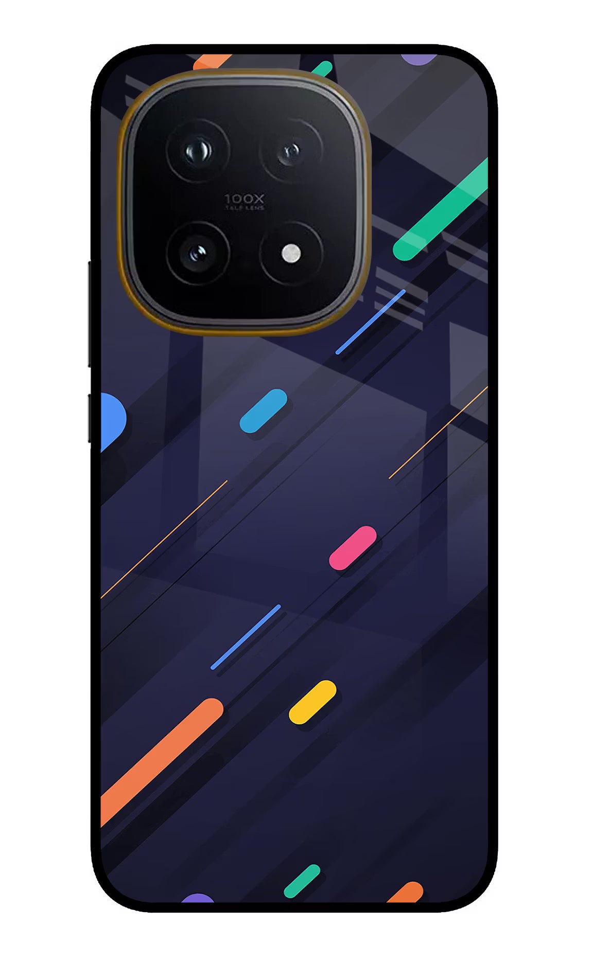Abstract Design iQOO 15 5G Glass Case Back Cover by Casekaro