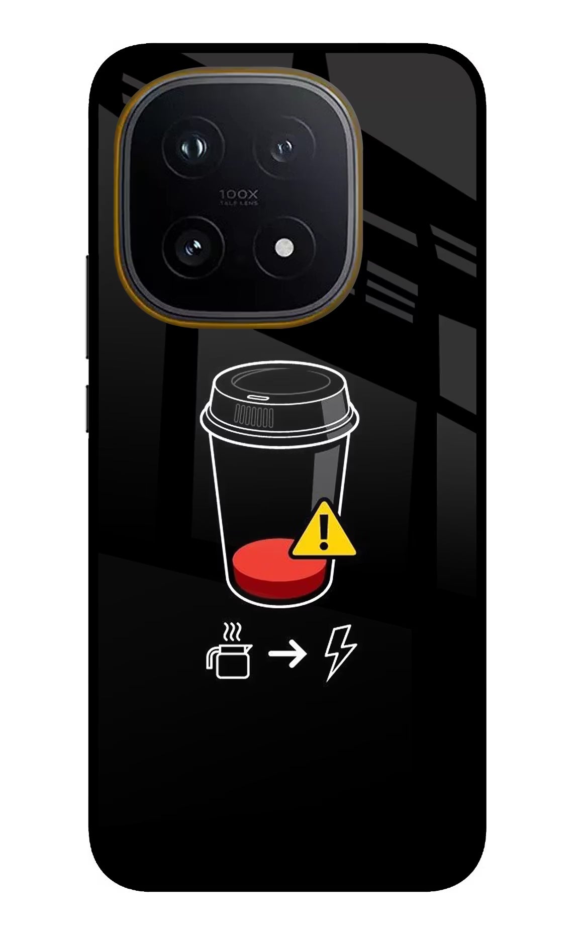 Coffee iQOO 15 5G Glass Case