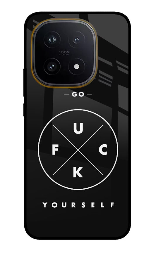 Go Fuck Yourself iQOO 15 5G Glass Case