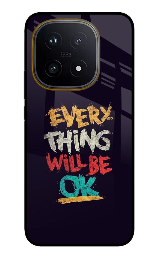 Everything Will Be Ok iQOO 15 5G Glass Case