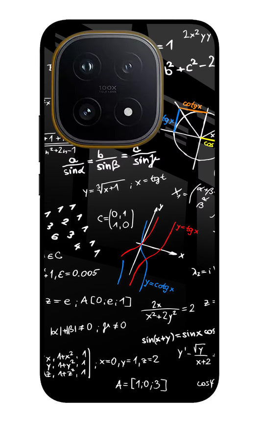 Mathematics Formula iQOO 15 5G Glass Case