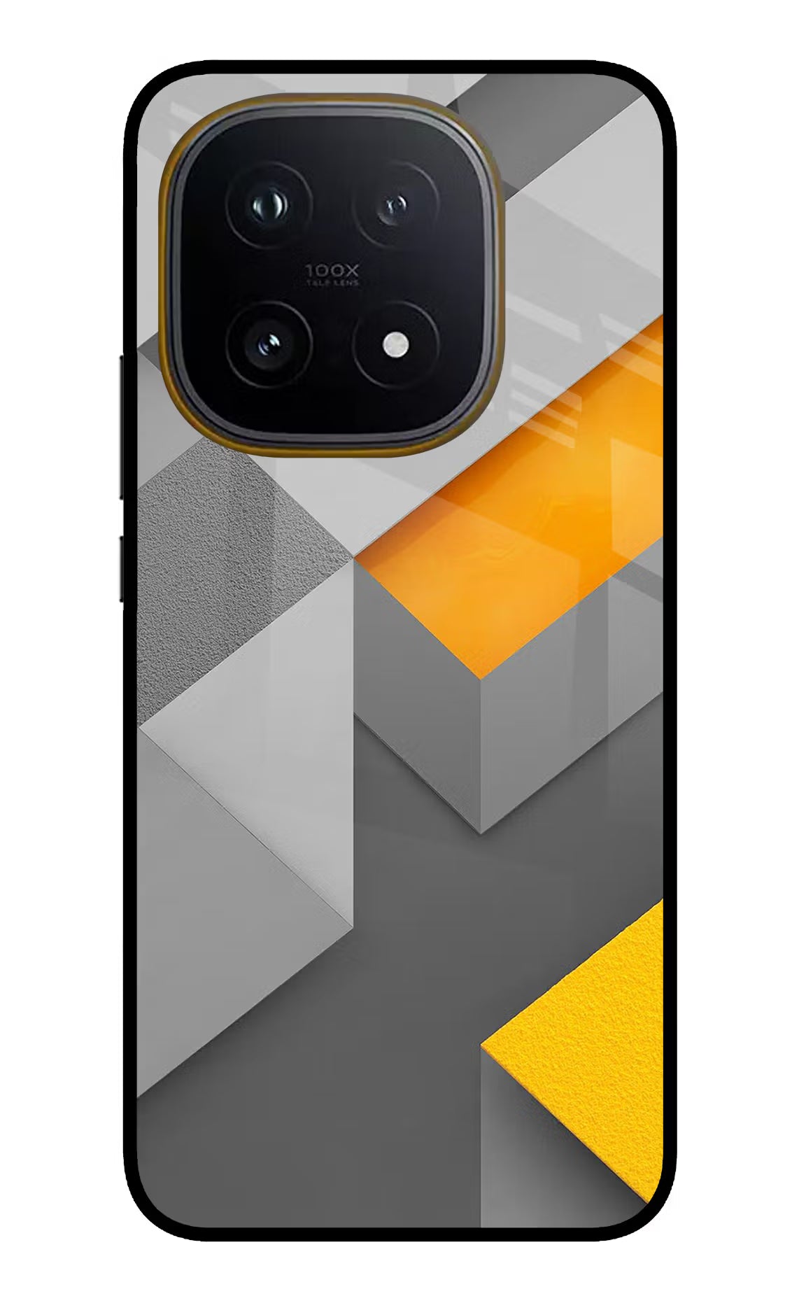 Abstract iQOO 15 5G Glass Case Back Cover by Casekaro