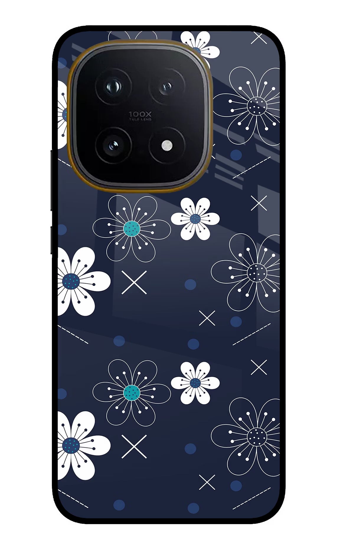 Flowers iQOO 15 5G Glass Case